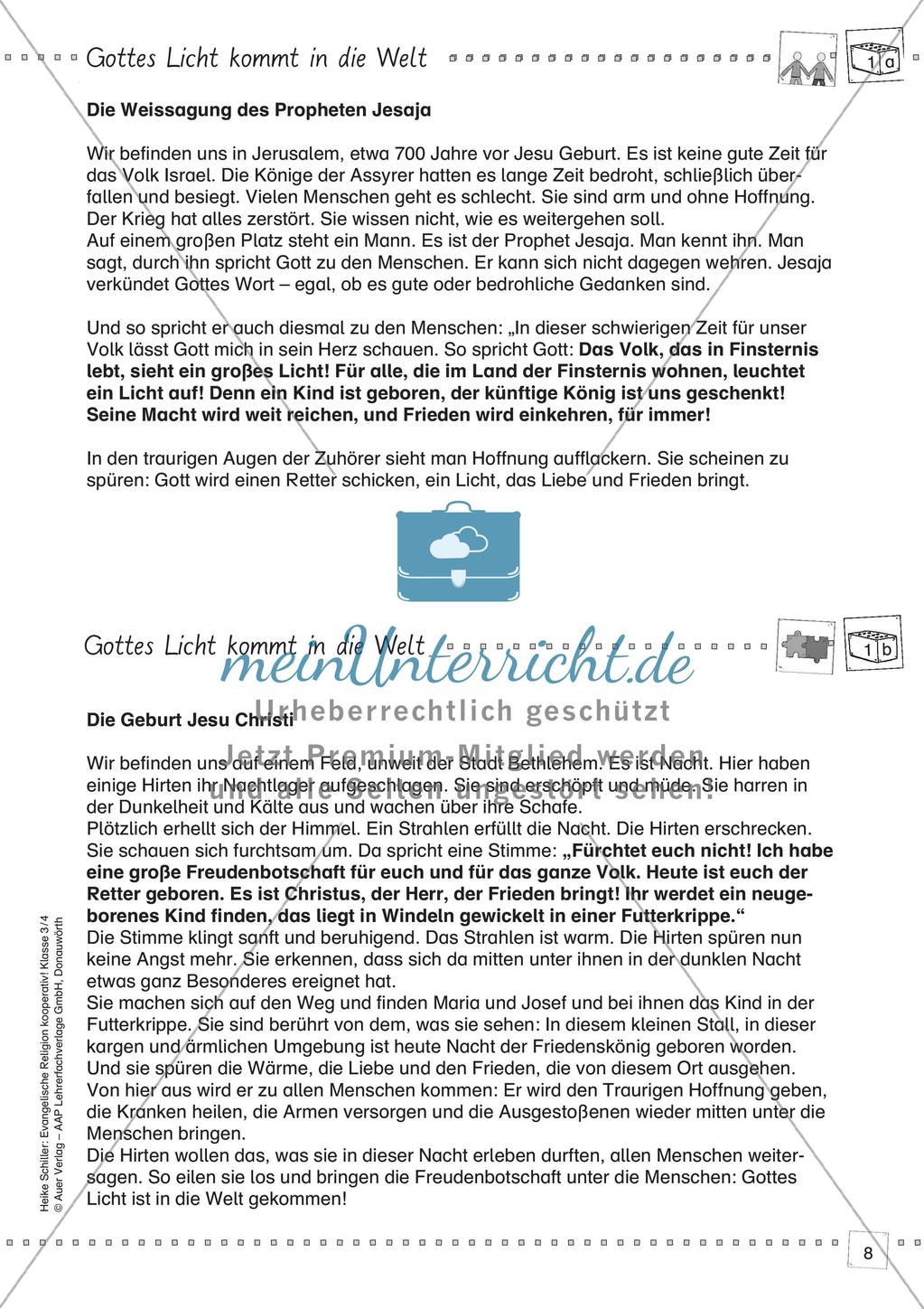 Kooperative Methoden: Jesus Christus, Licht der Welt Preview 10