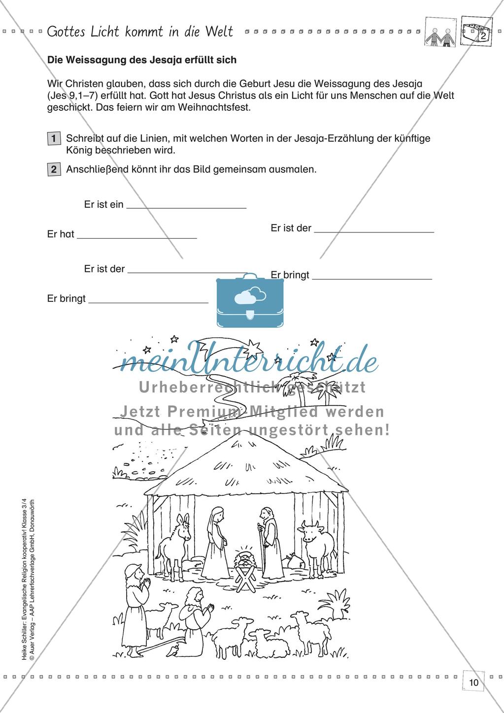 Kooperative Methoden: Jesus Christus, Licht der Welt Preview 12