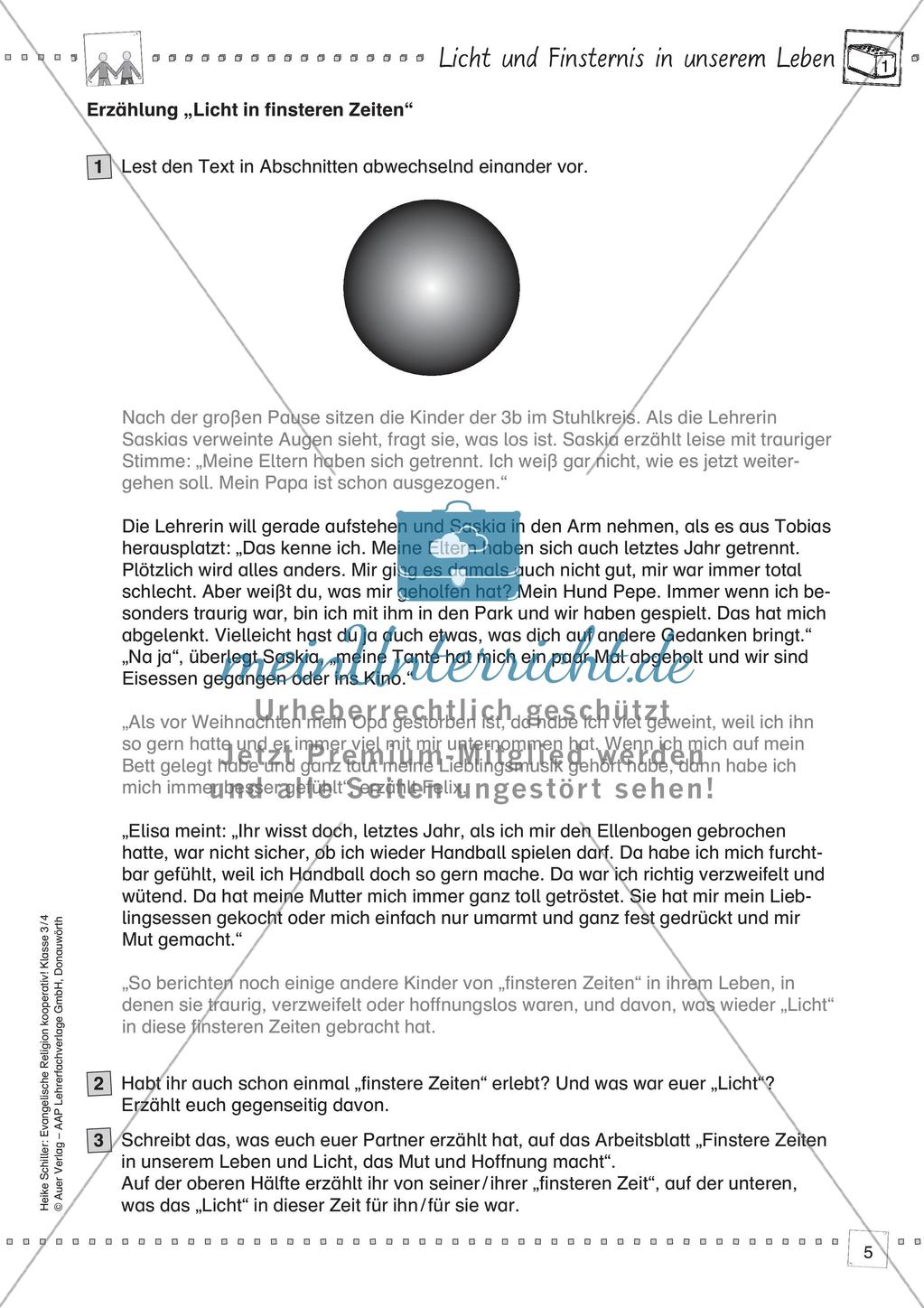 Kooperative Methoden: Jesus Christus, Licht der Welt Preview 7