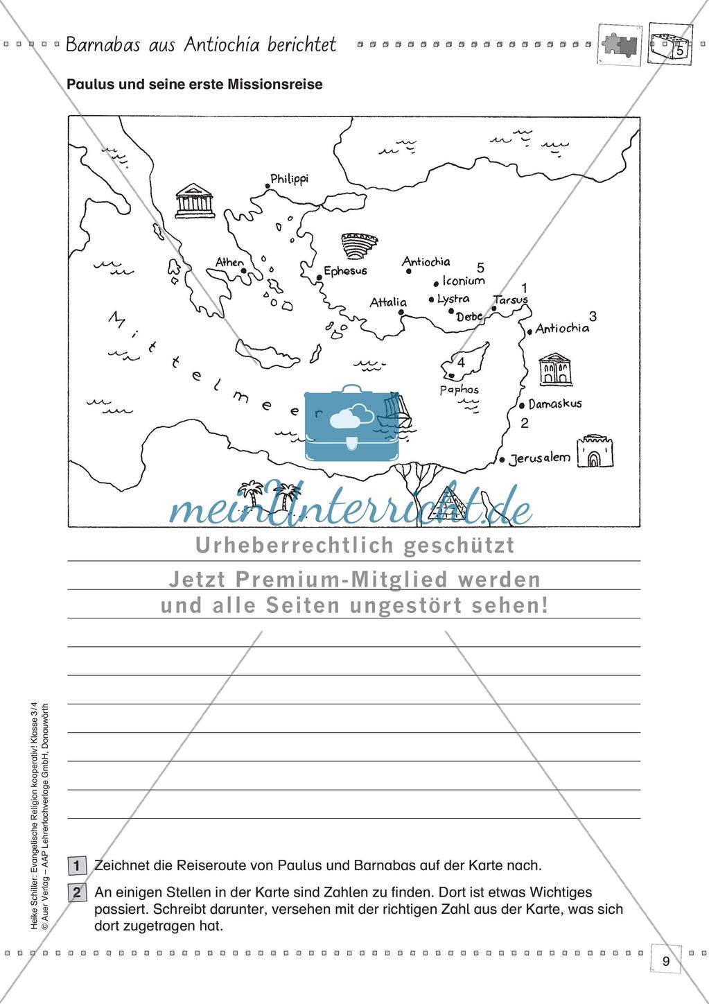 Kooperative Methoden: Die Nachricht Jesu breitet sich aus Preview 11