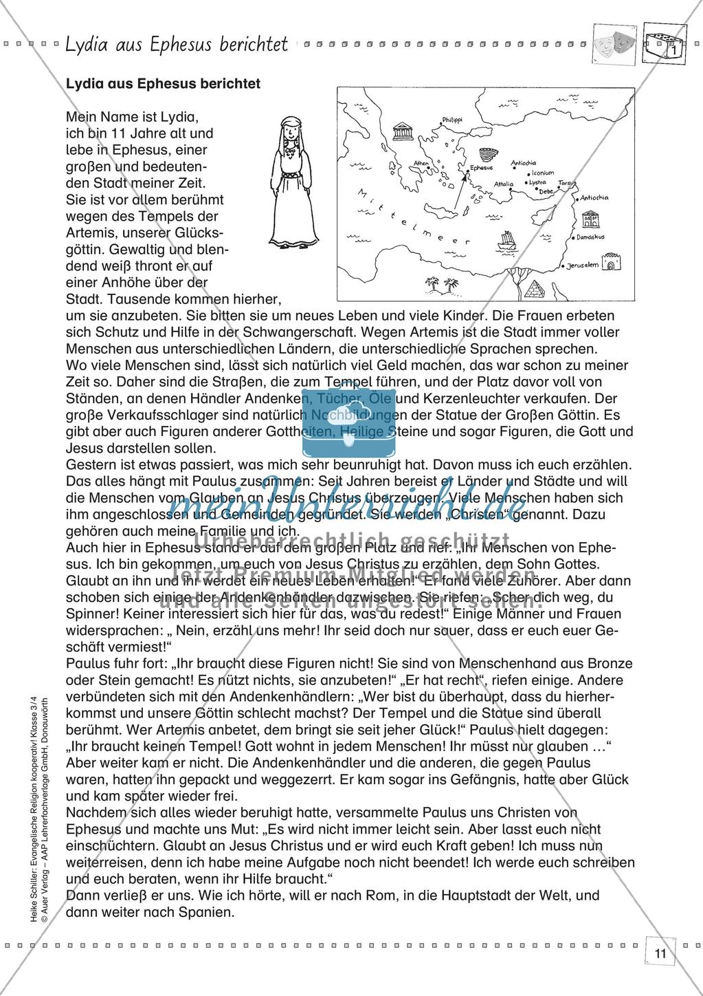 Kooperative Methoden: Die Nachricht Jesu breitet sich aus Preview 13