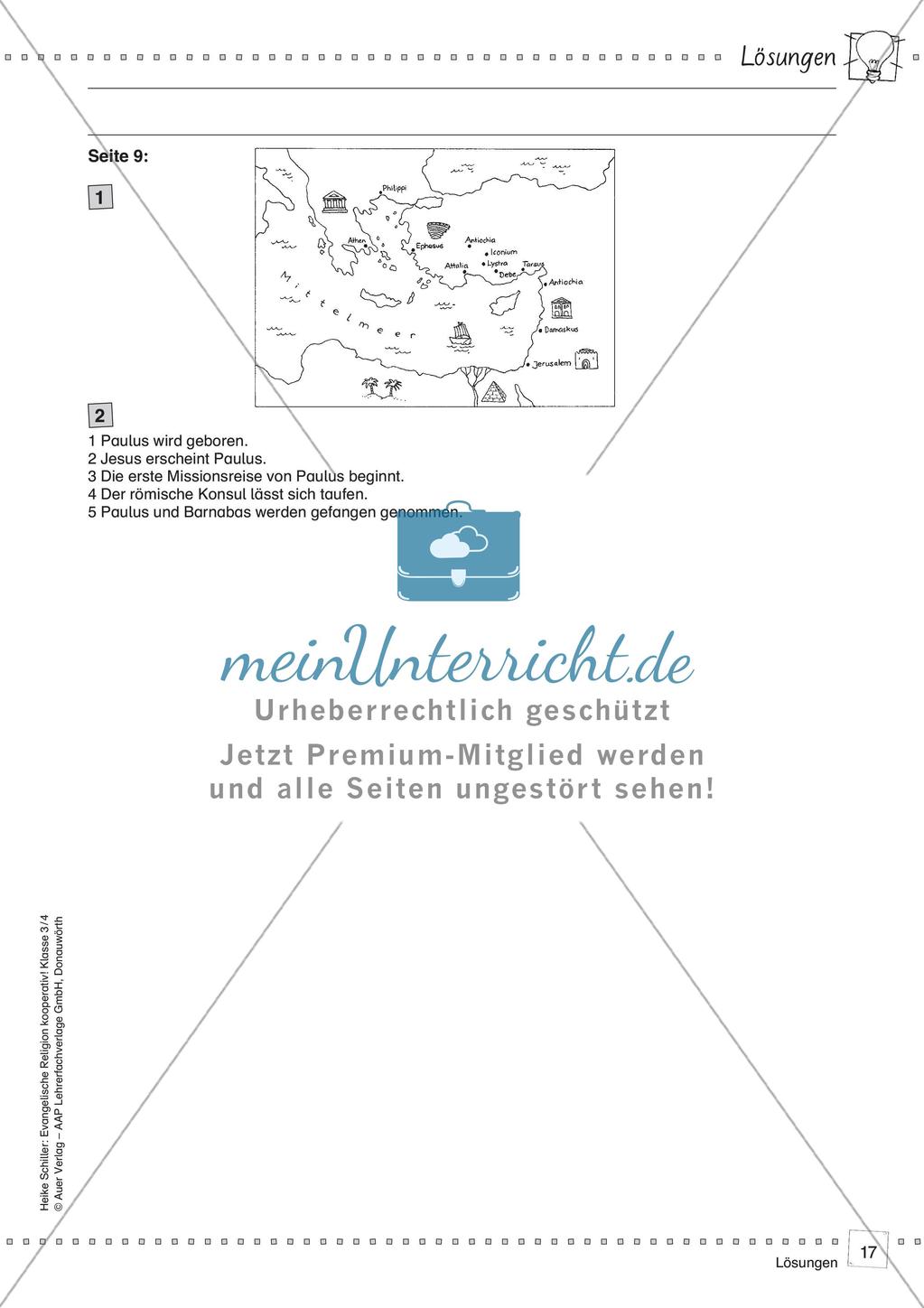 Kooperative Methoden: Die Nachricht Jesu breitet sich aus Preview 19