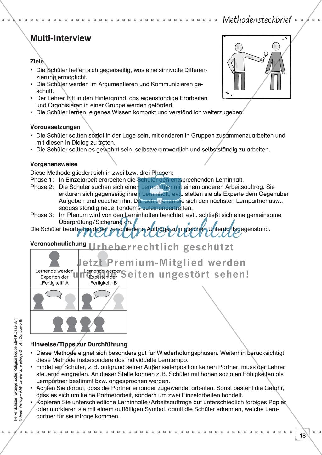 Kooperative Methoden: Die Nachricht Jesu breitet sich aus Preview 20