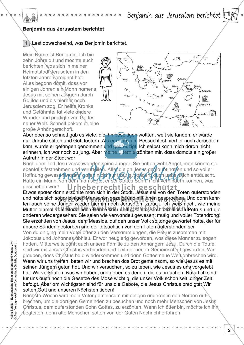 Kooperative Methoden: Die Nachricht Jesu breitet sich aus Preview 4