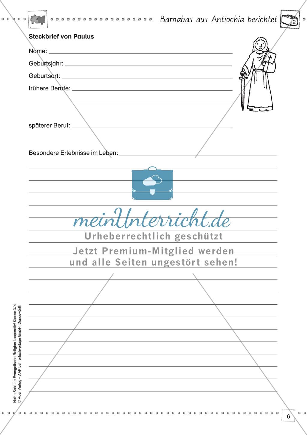 Kooperative Methoden: Die Nachricht Jesu breitet sich aus Preview 8