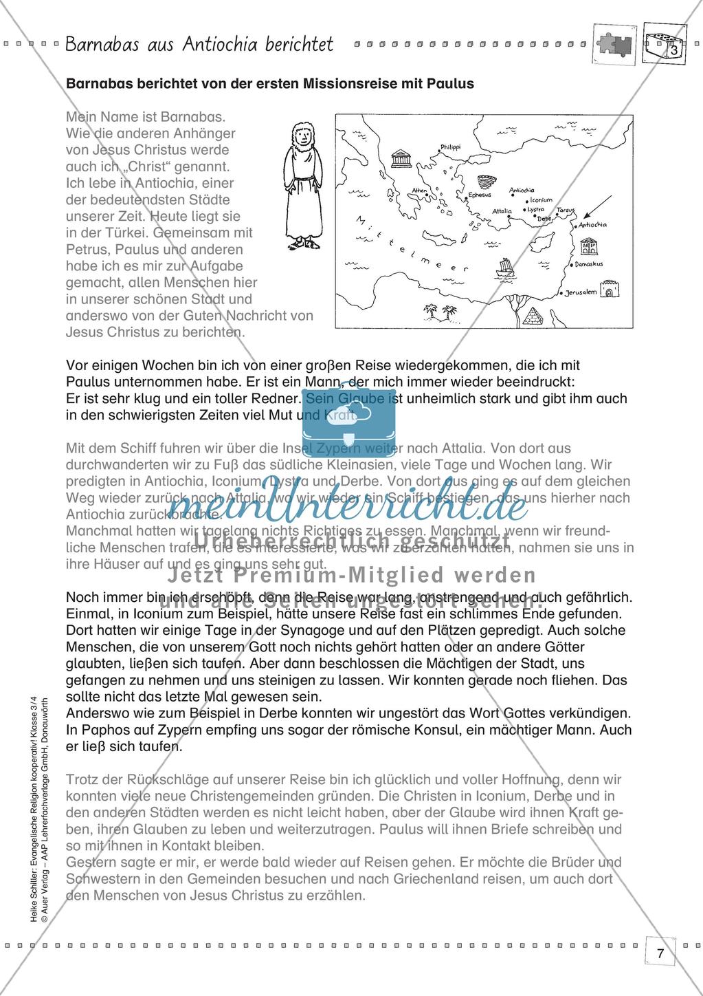 Kooperative Methoden: Die Nachricht Jesu breitet sich aus Preview 9