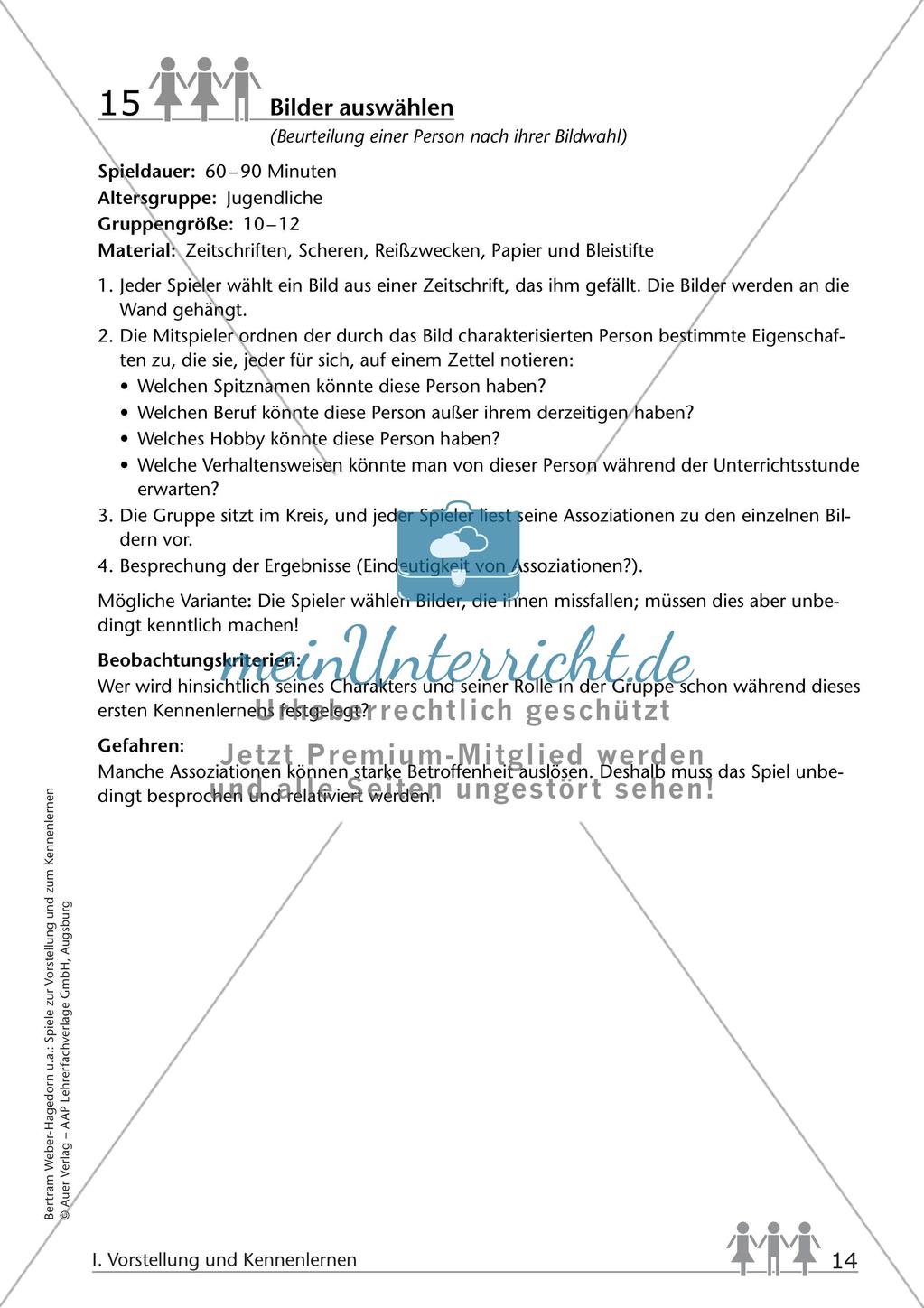 Spiele Zum Vorstellen Spiele Zum Vorstellen