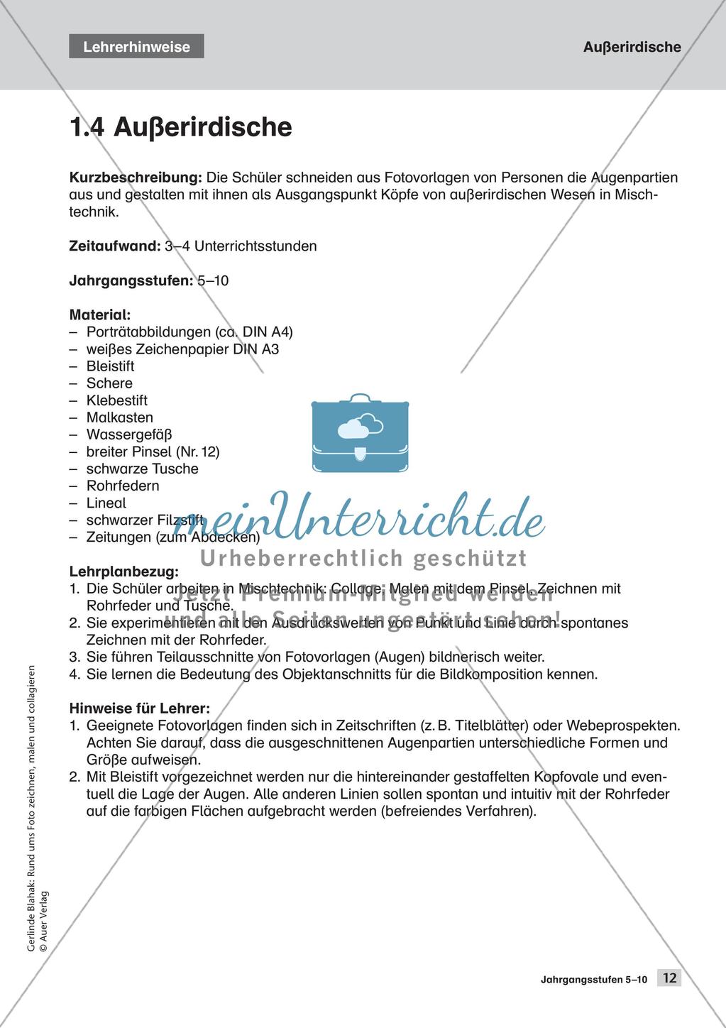 Gestaltung rund ums Foto: Zeichnen, Malen, Collagieren I Preview 14