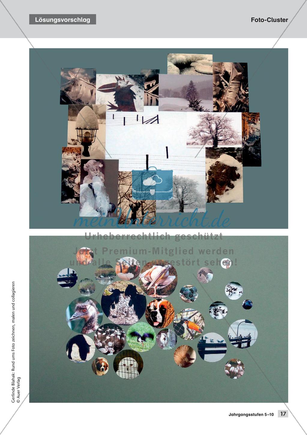 Gestaltung rund ums Foto: Zeichnen, Malen, Collagieren I Preview 19