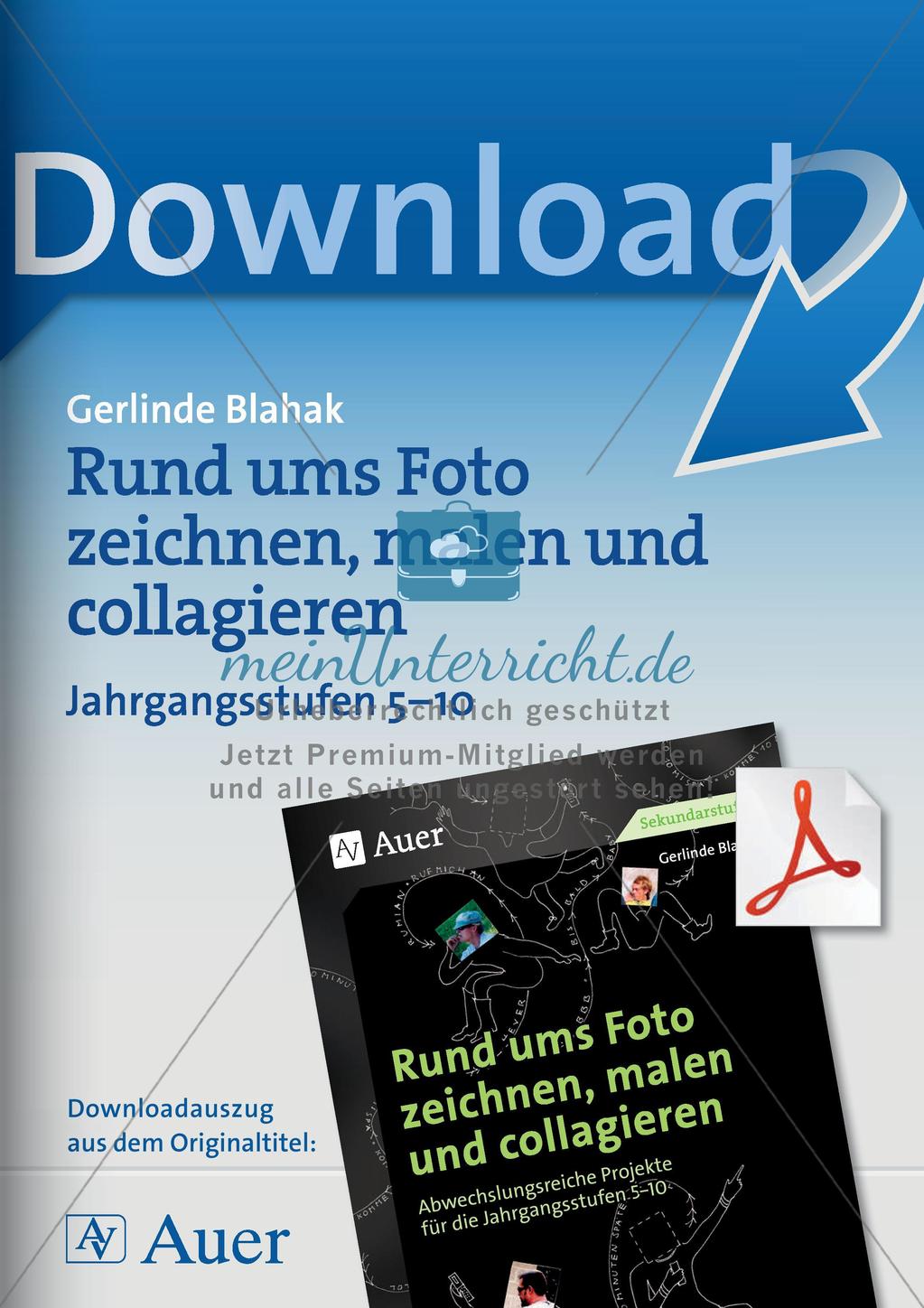 Gestaltung rund ums Foto: Zeichnen, Malen, Collagieren I Preview 1