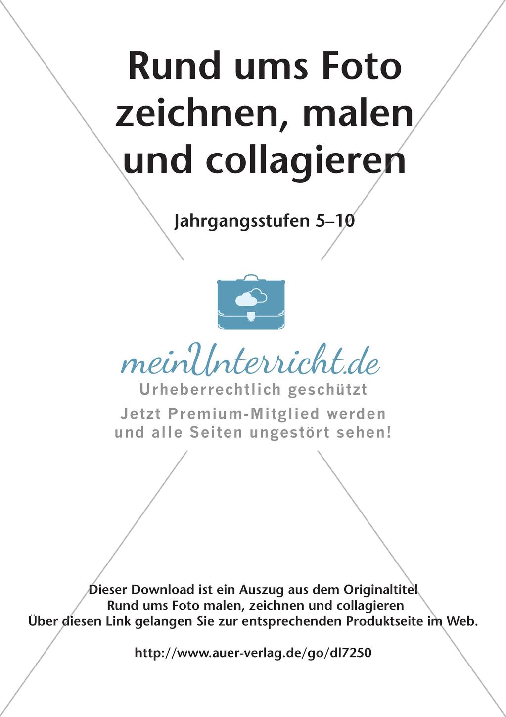 Gestaltung rund ums Foto: Zeichnen, Malen, Collagieren I Preview 2