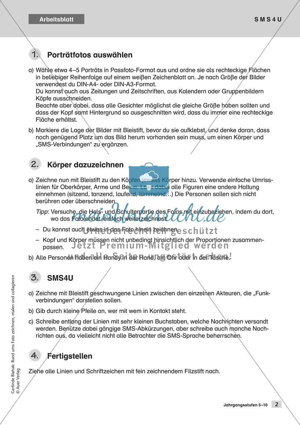 Gestaltung rund ums Foto: Zeichnen, Malen, Collagieren I Preview 4
