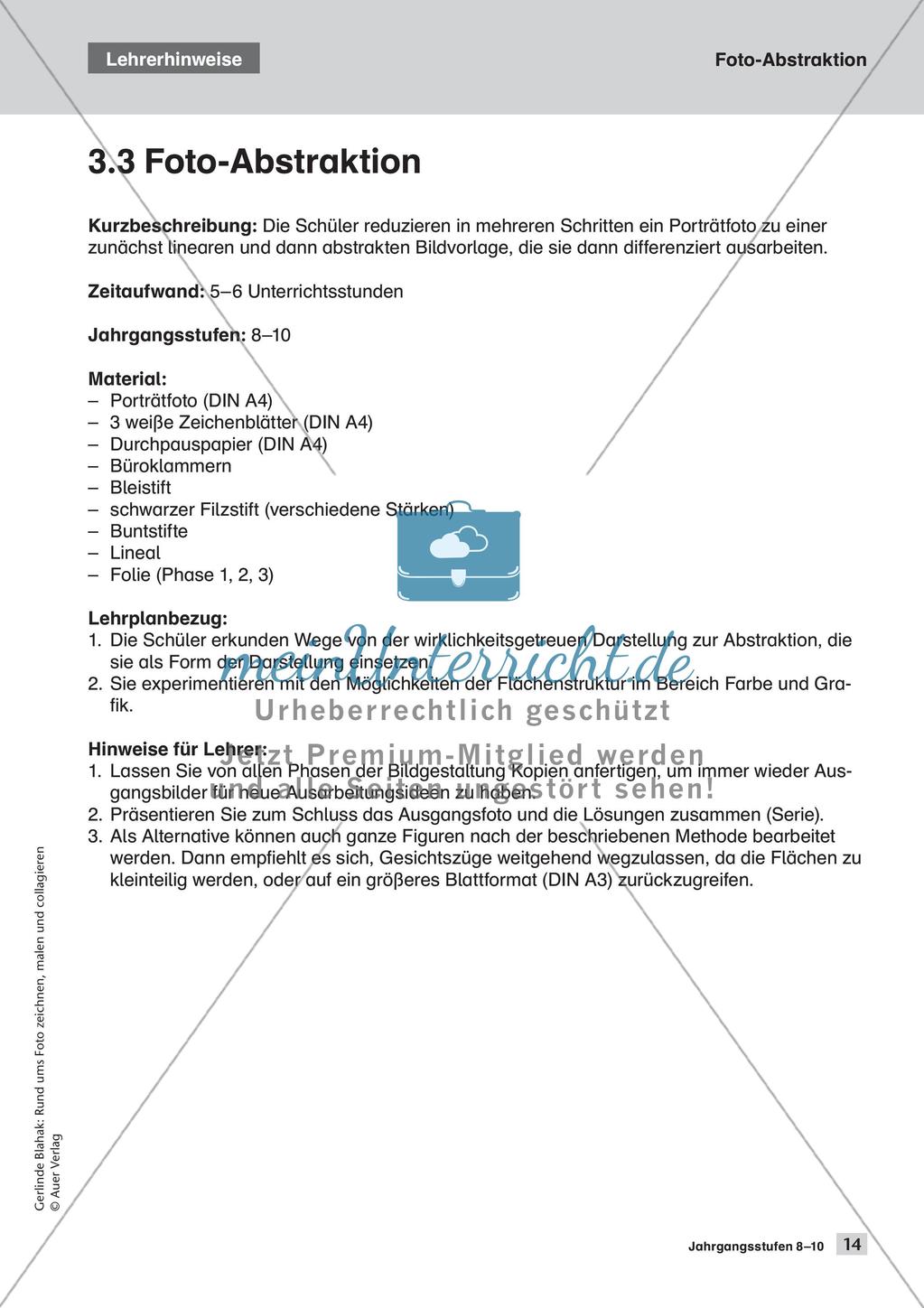 Gestaltung rund ums Foto: Zeichnen, Malen, Collagieren III Preview 16