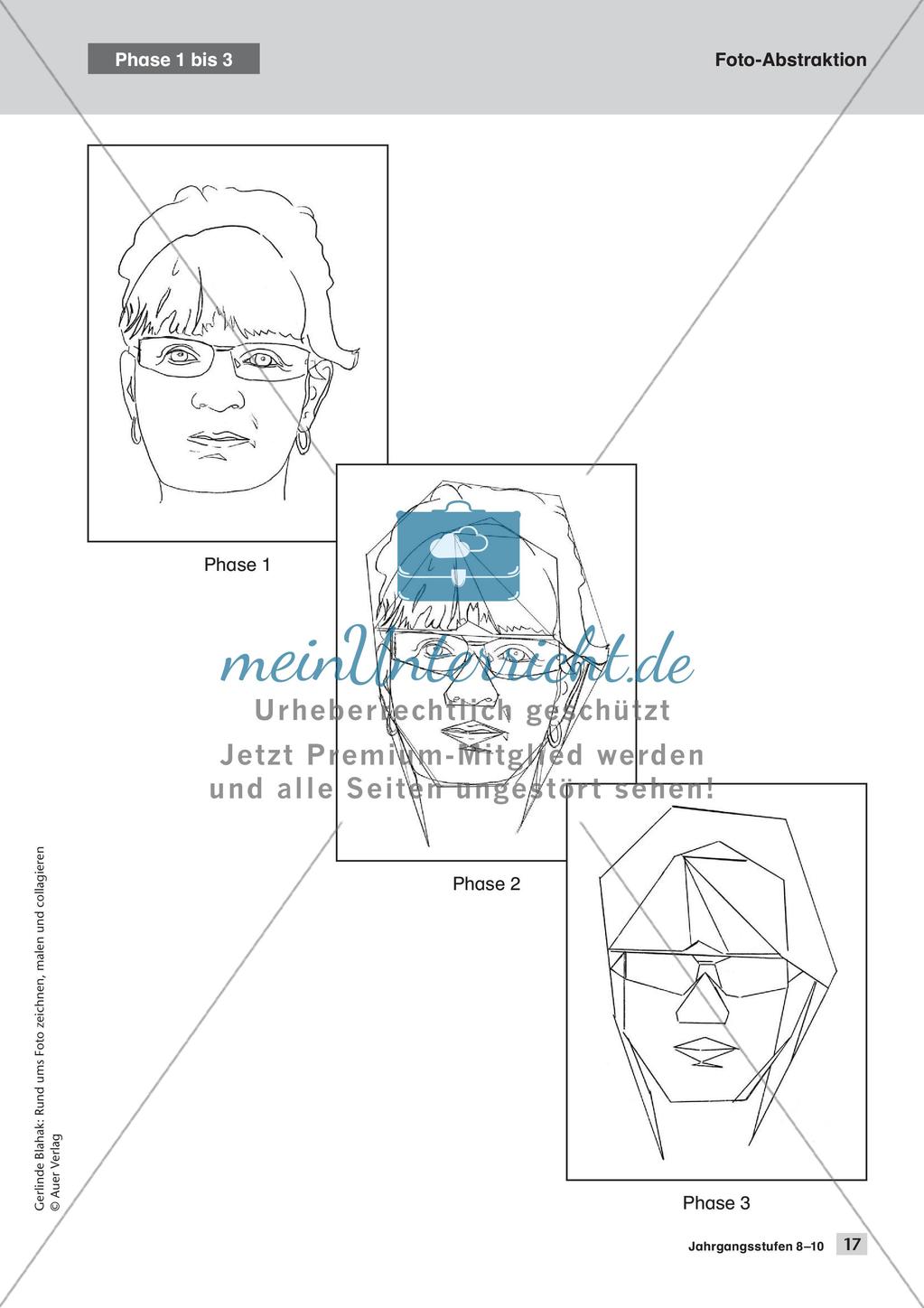 Gestaltung rund ums Foto: Zeichnen, Malen, Collagieren III Preview 19