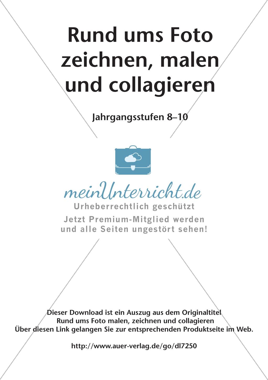 Gestaltung rund ums Foto: Zeichnen, Malen, Collagieren III Preview 2