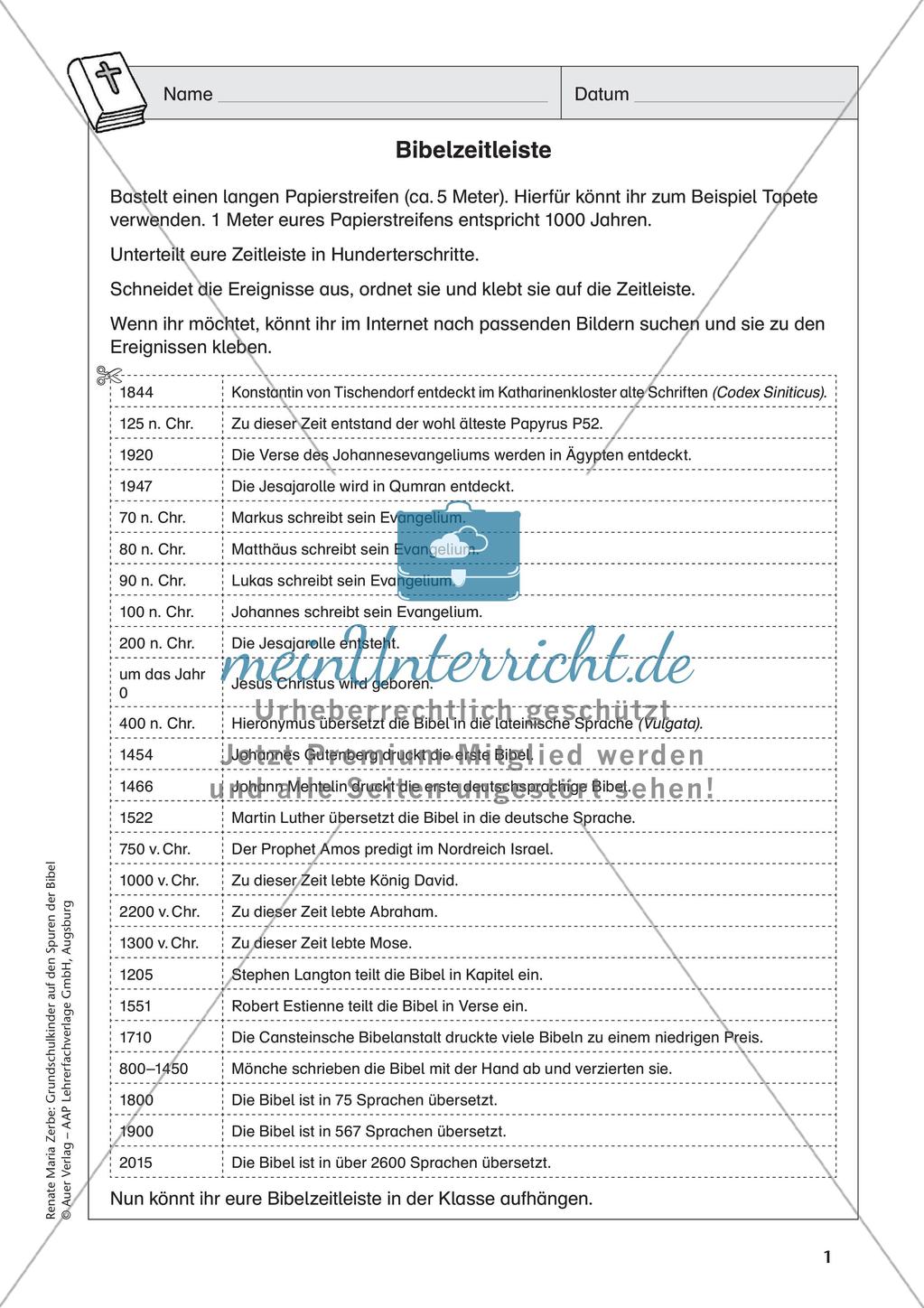 Berühmte Bibelfunde Preview 3