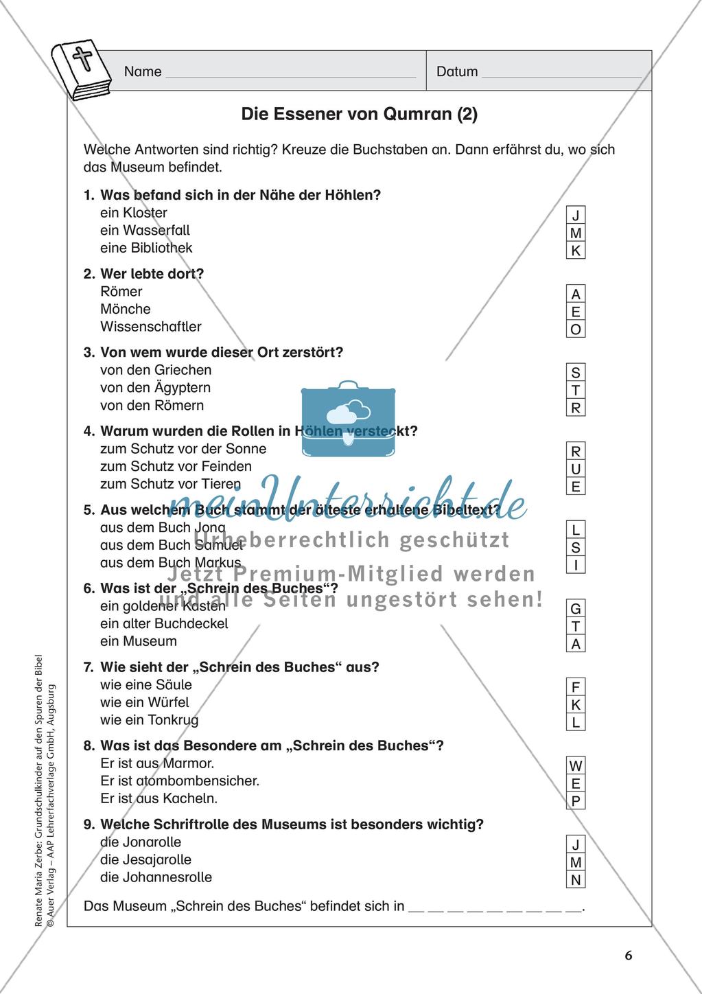 Berühmte Bibelfunde Preview 8
