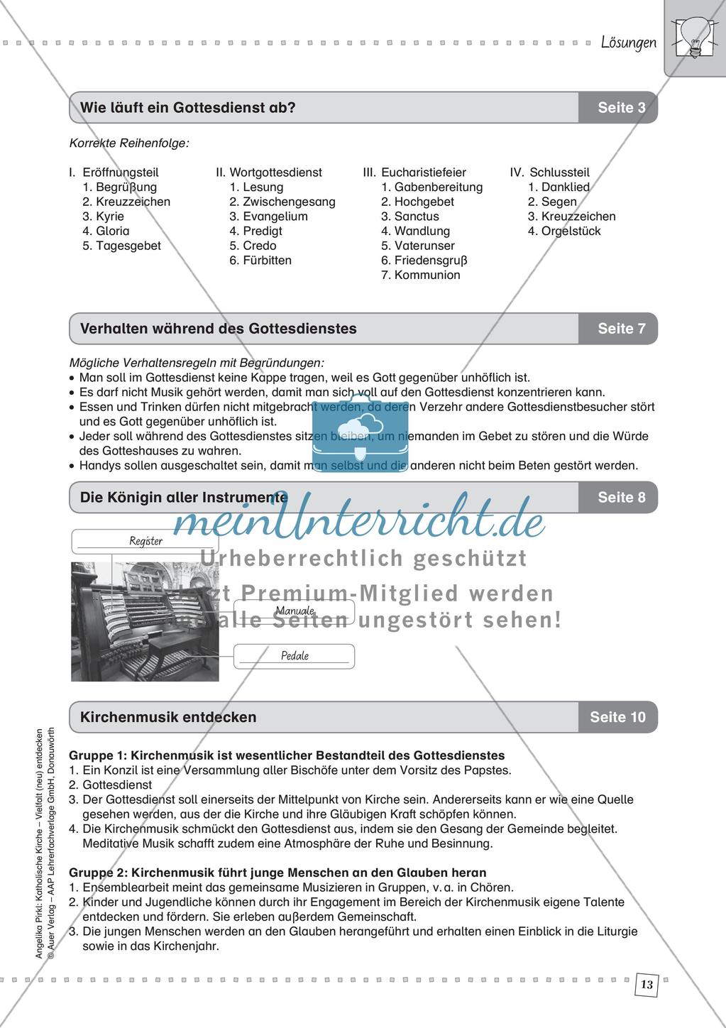 Kath. Kirche - Vielfalt (neu) entdecken: Der Gottesdienst Preview 15