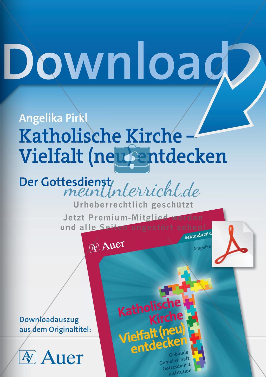 Kath. Kirche - Vielfalt (neu) entdecken: Der Gottesdienst Preview 1