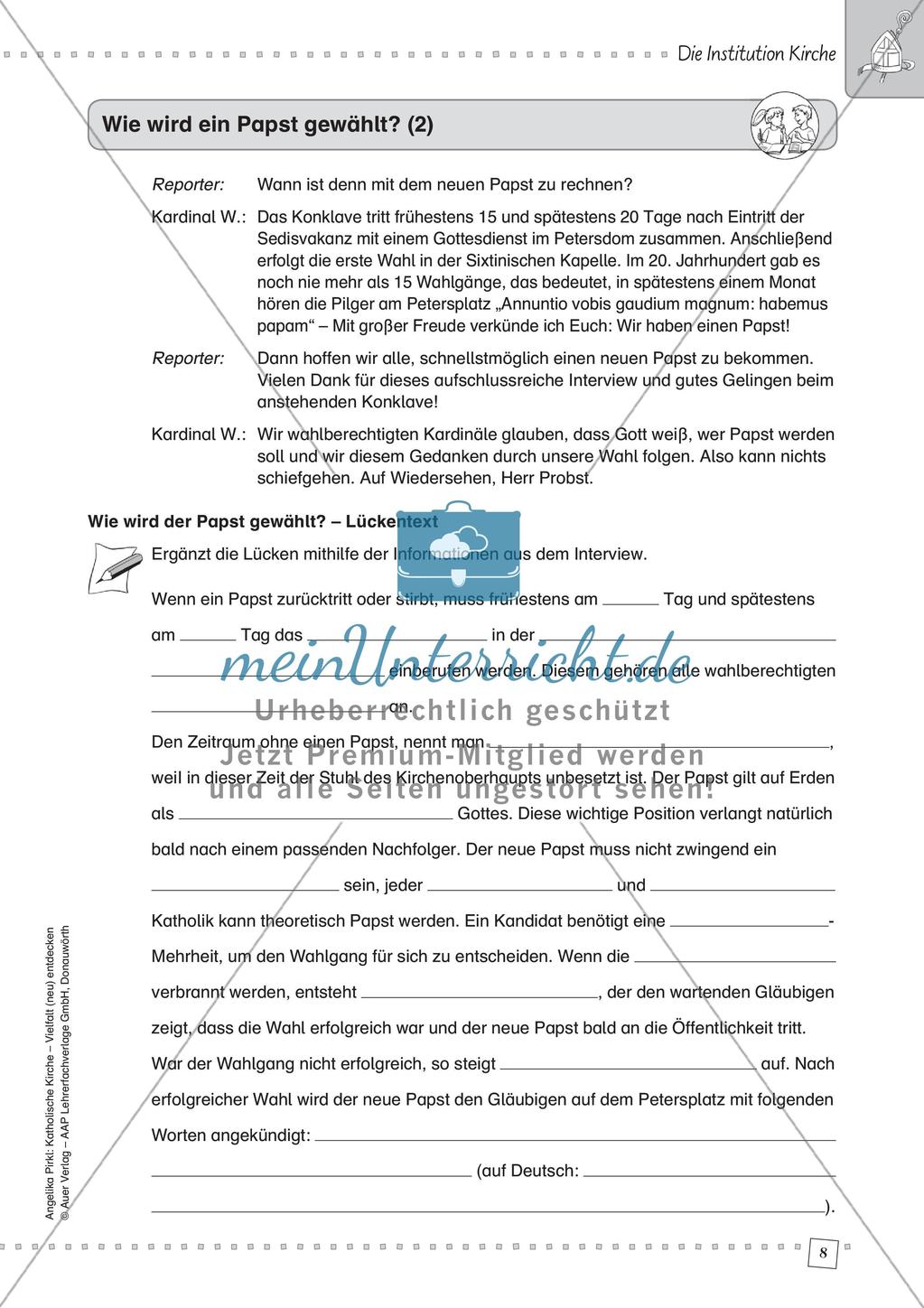 Kath. Kirche - Vielfalt (neu) entdecken: Die Institution Kirche Preview 10