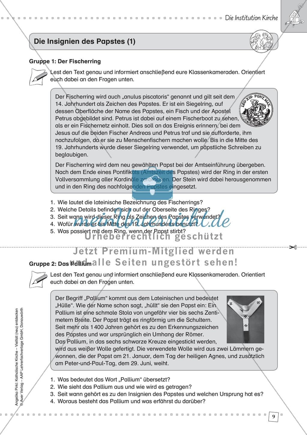 Kath. Kirche - Vielfalt (neu) entdecken: Die Institution Kirche Preview 11