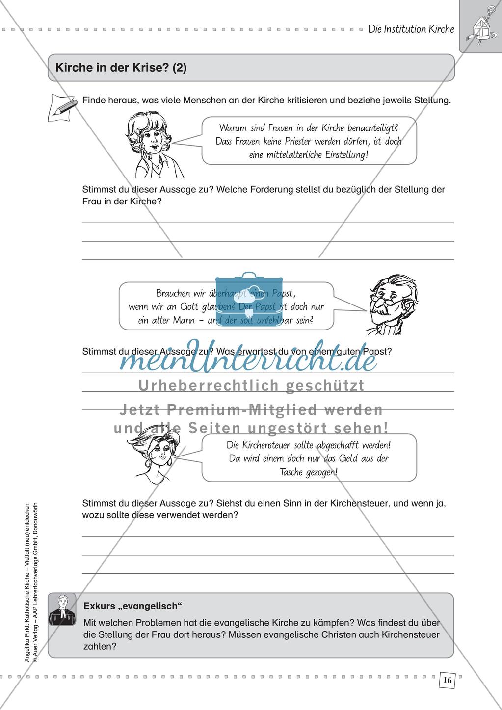 Kath. Kirche - Vielfalt (neu) entdecken: Die Institution Kirche Preview 18