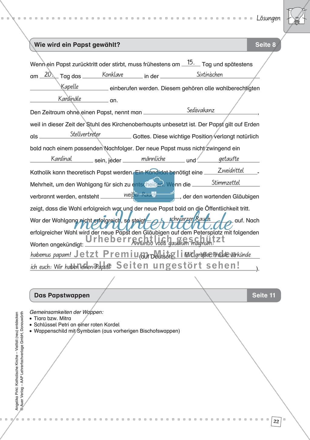 Kath. Kirche - Vielfalt (neu) entdecken: Die Institution Kirche Preview 24