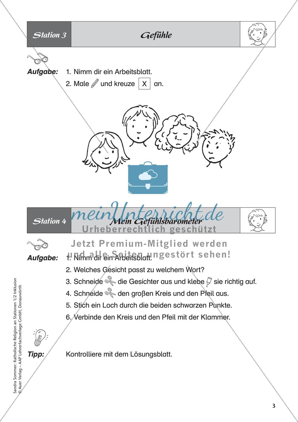 Kath. Religion an Stationen: Einmaligkeit Preview 5