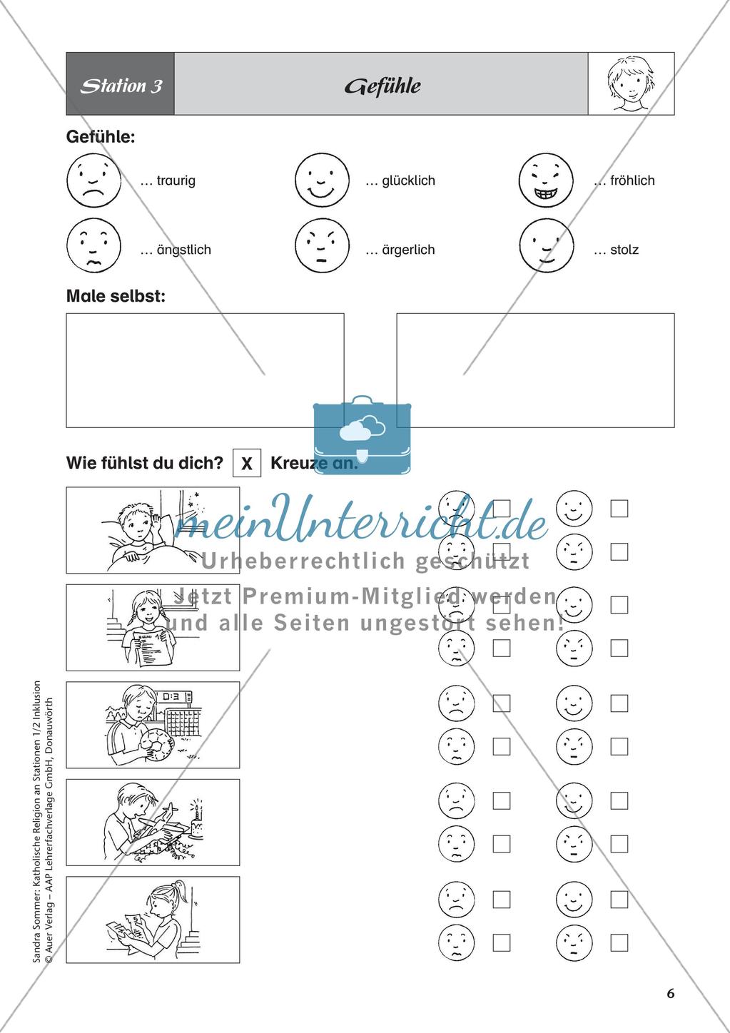 Kath. Religion an Stationen: Einmaligkeit Preview 8