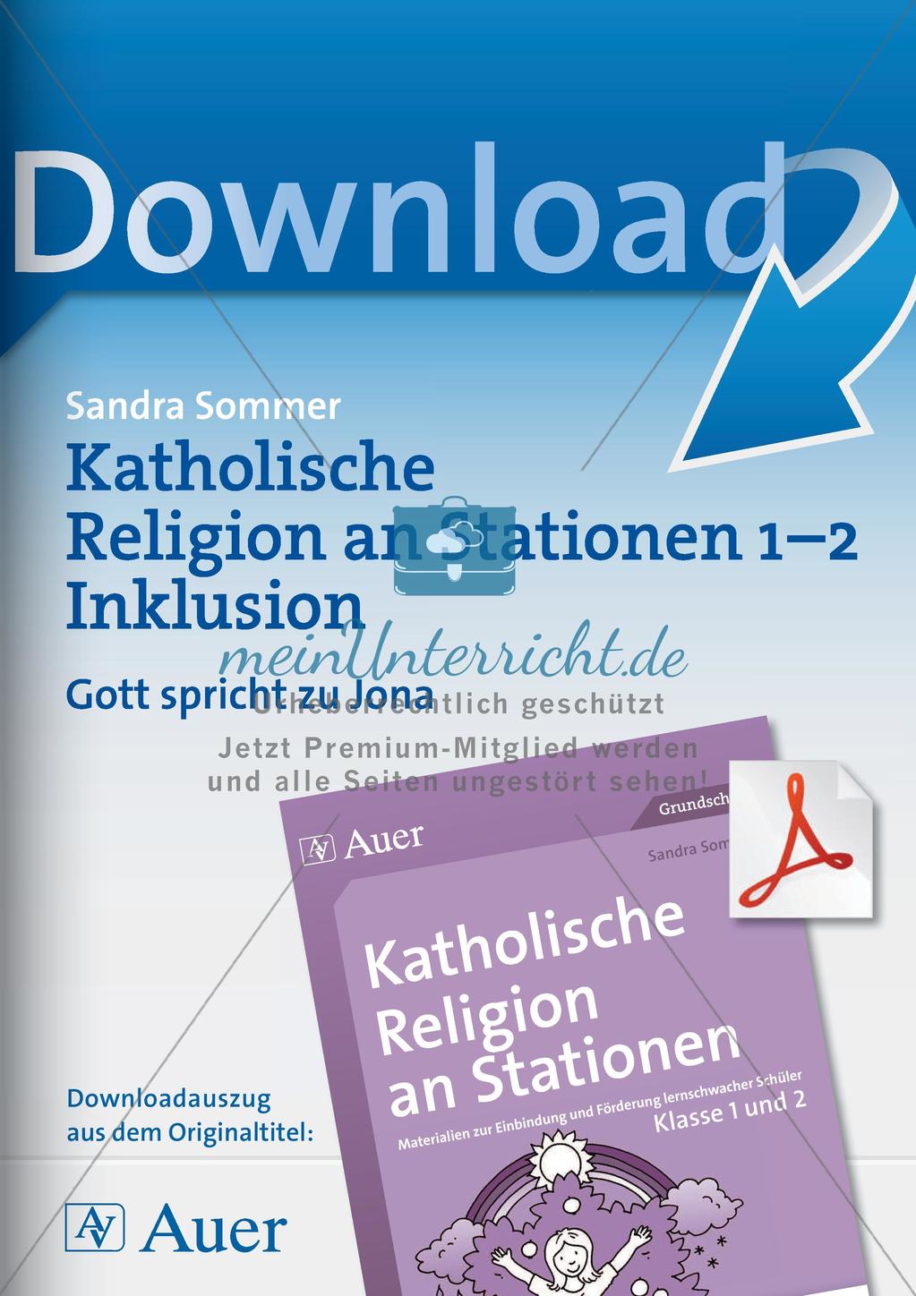 Kath. Religion an Stationen: Jona Preview 1