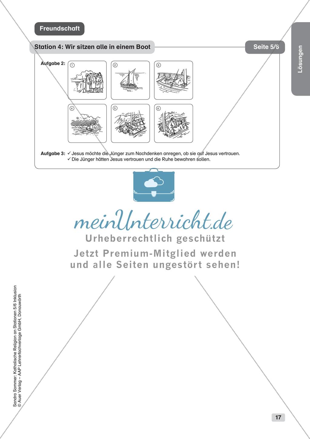 Stationenarbeit: Freundschaft Preview 19