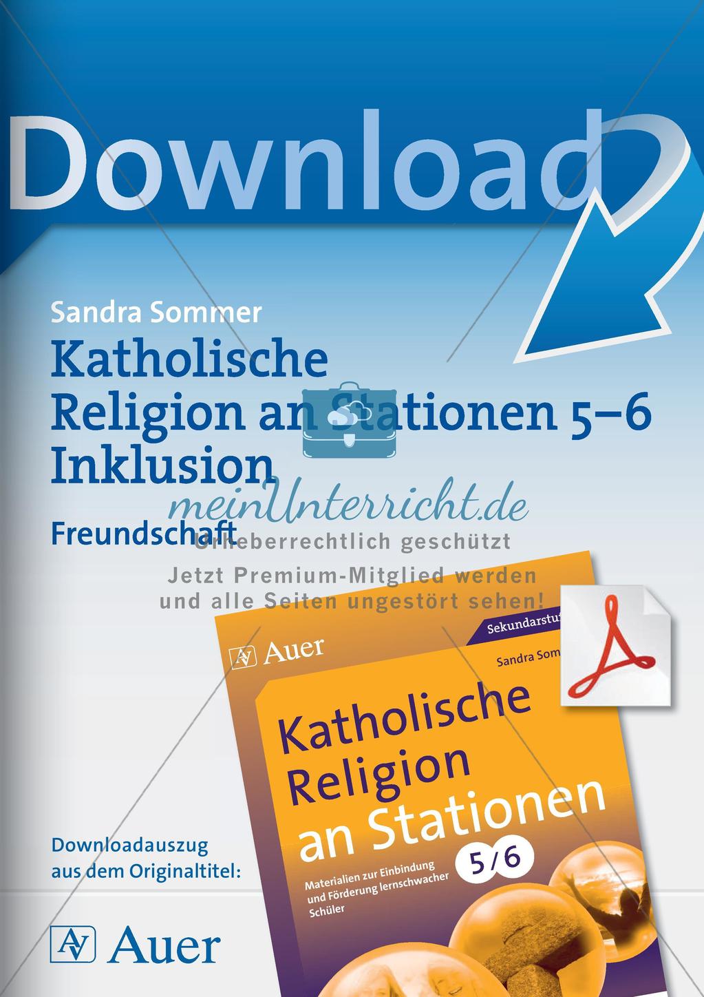 Stationenarbeit: Freundschaft Preview 1
