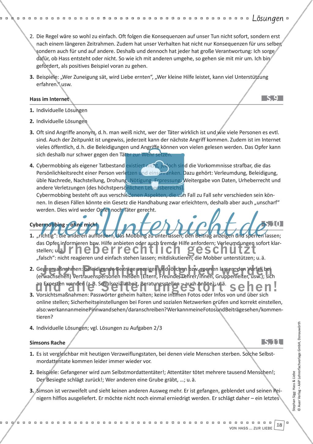 Hass und Liebe: Vom Hass Preview 20