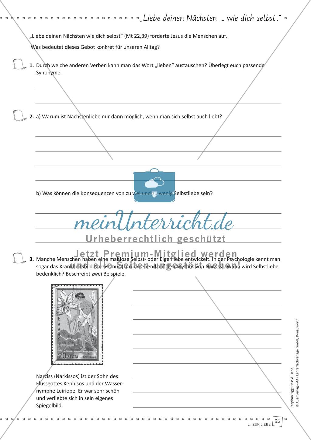 Unterrichtseinheit zu Hass & Liebe Preview 24