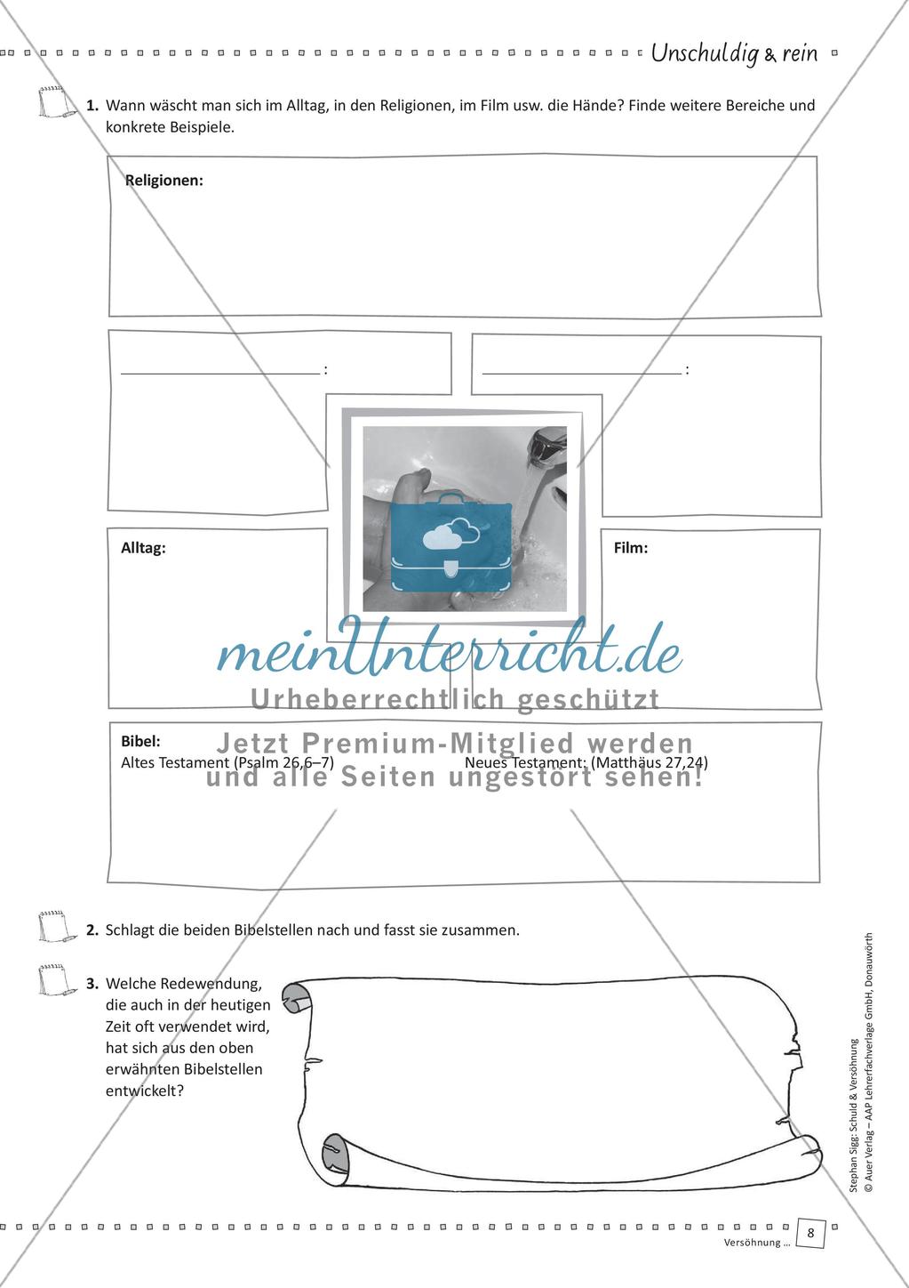 Unterrichtseinheit: Versöhnung Preview 10