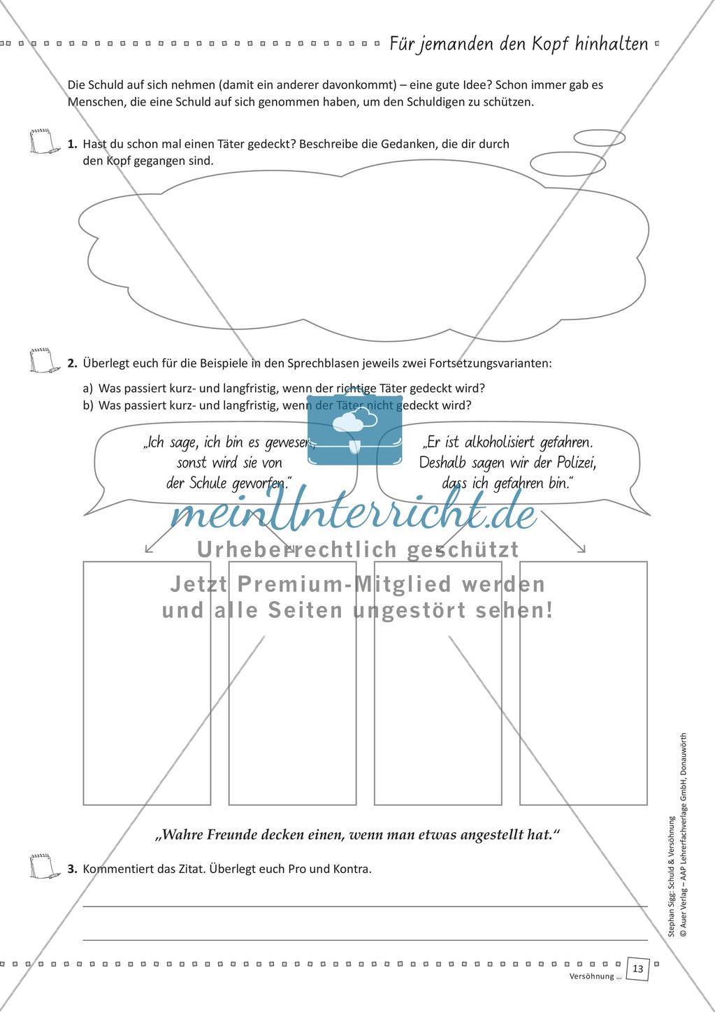 Unterrichtseinheit: Versöhnung Preview 15