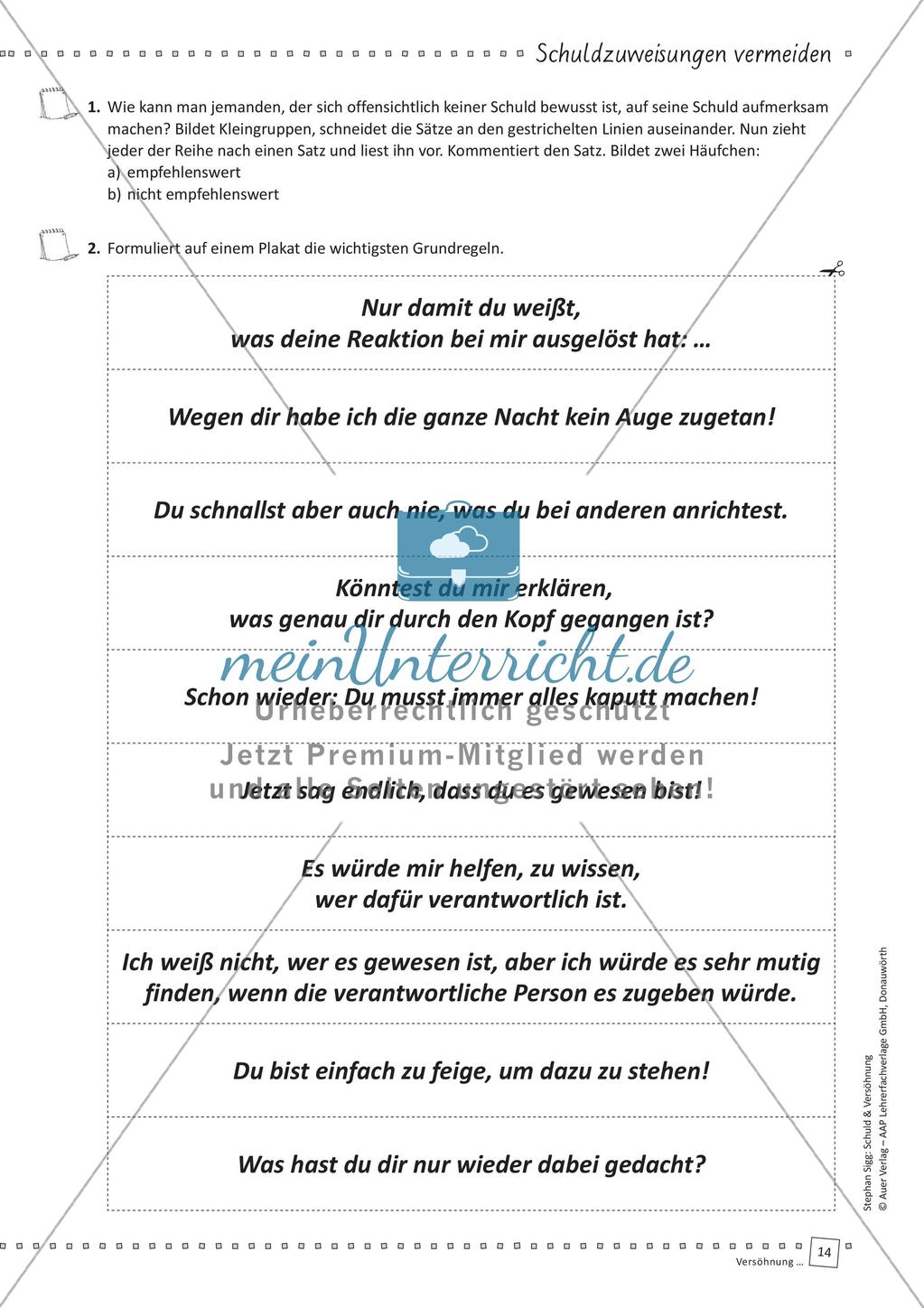 Unterrichtseinheit: Versöhnung Preview 16