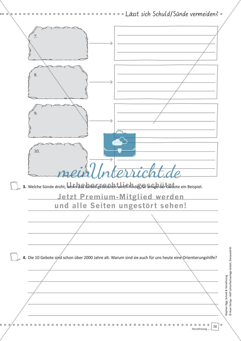 Unterrichtseinheit: Versöhnung Preview 18