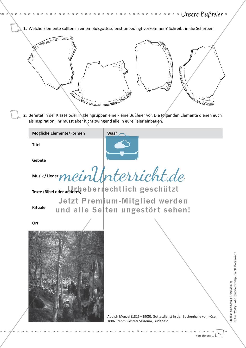 Unterrichtseinheit: Versöhnung Preview 22