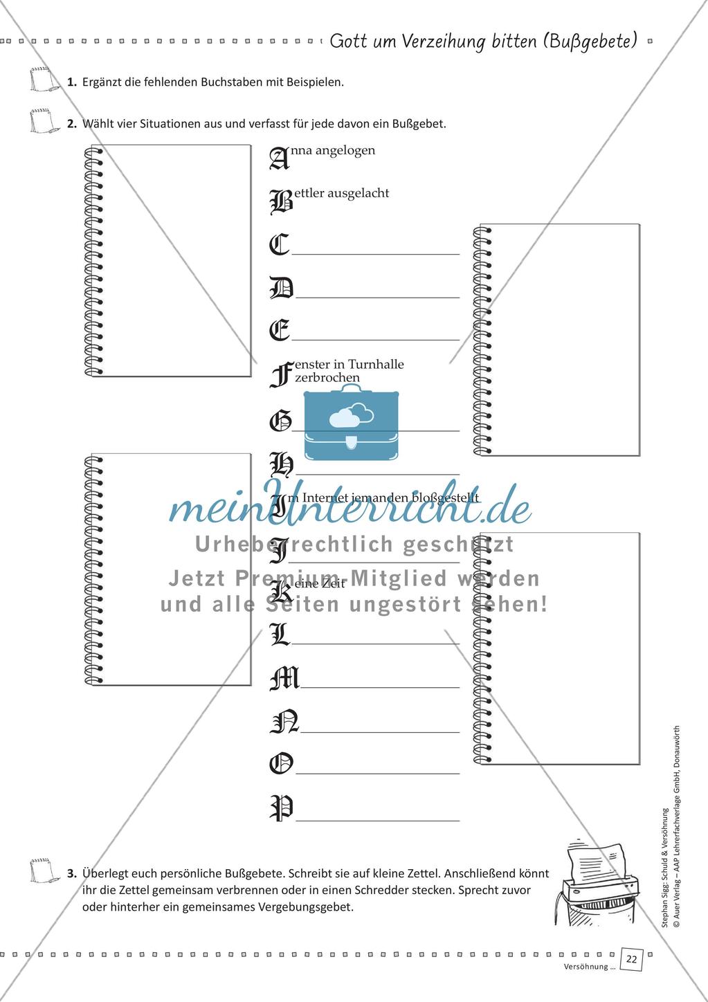 Unterrichtseinheit: Versöhnung Preview 24