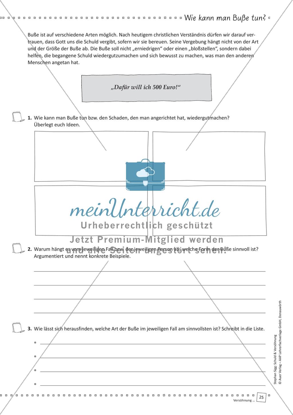 Unterrichtseinheit: Versöhnung Preview 27
