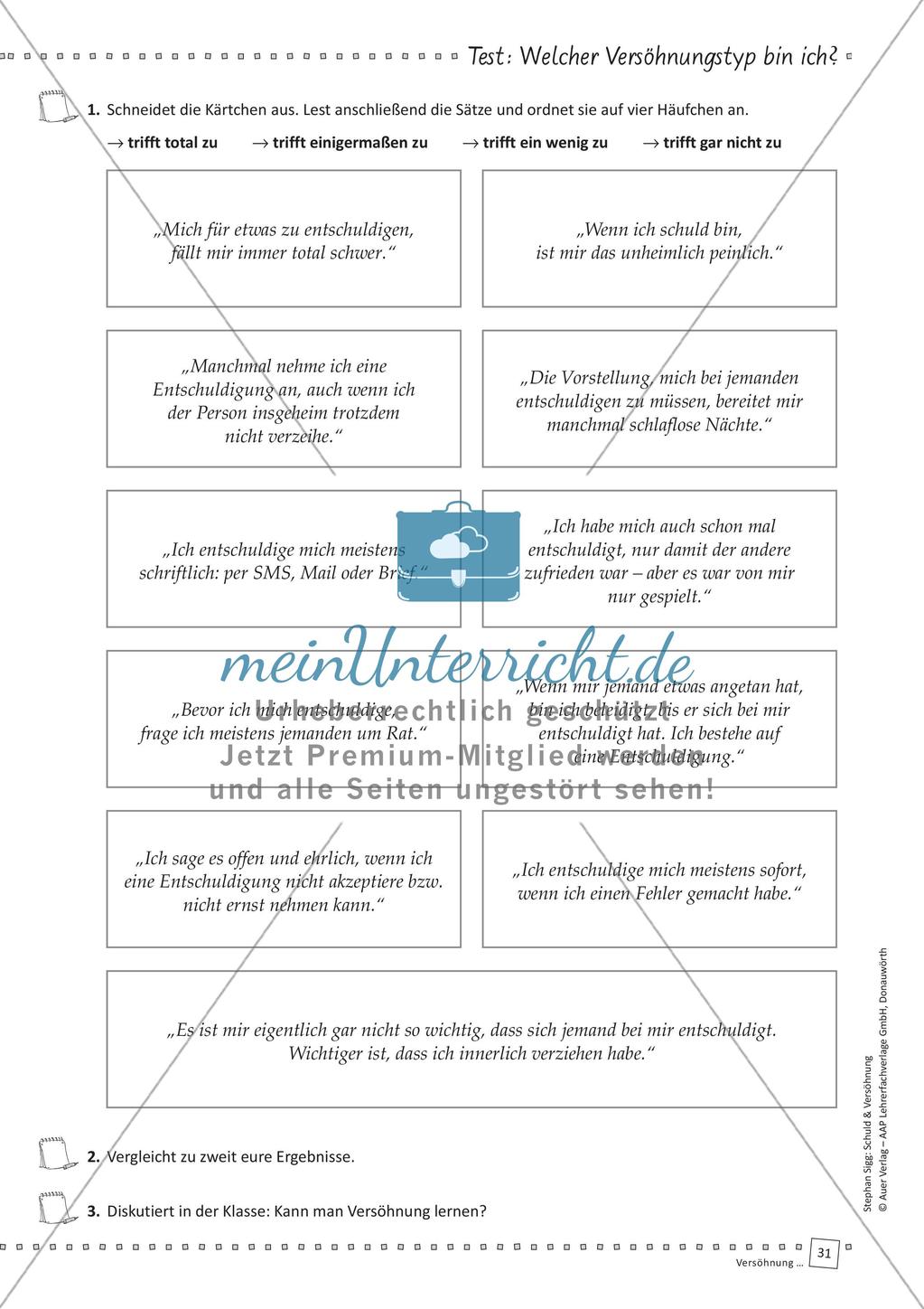 Unterrichtseinheit: Versöhnung Preview 33