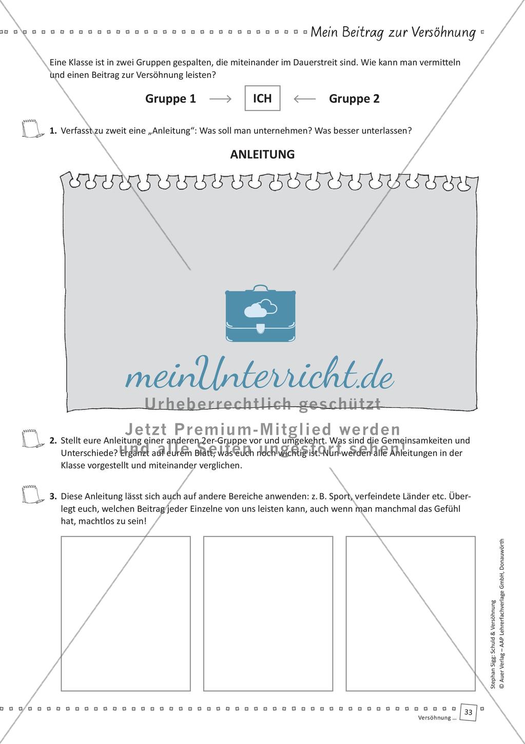 Unterrichtseinheit: Versöhnung Preview 35
