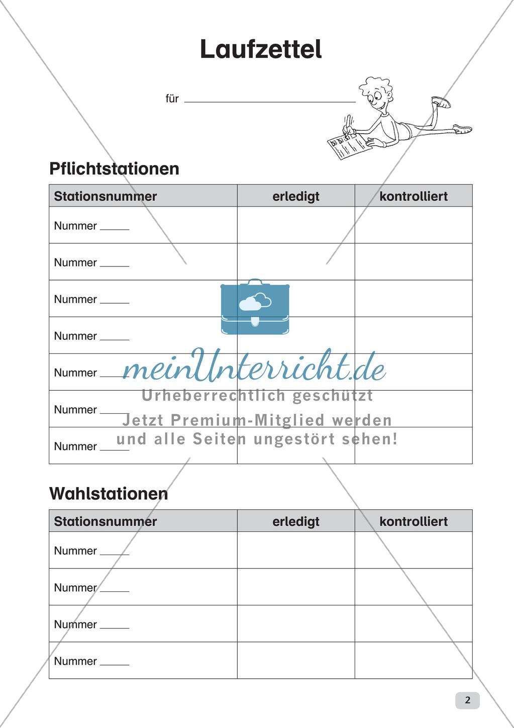Stationenarbeit: Wahrheit und Lüge Preview 4
