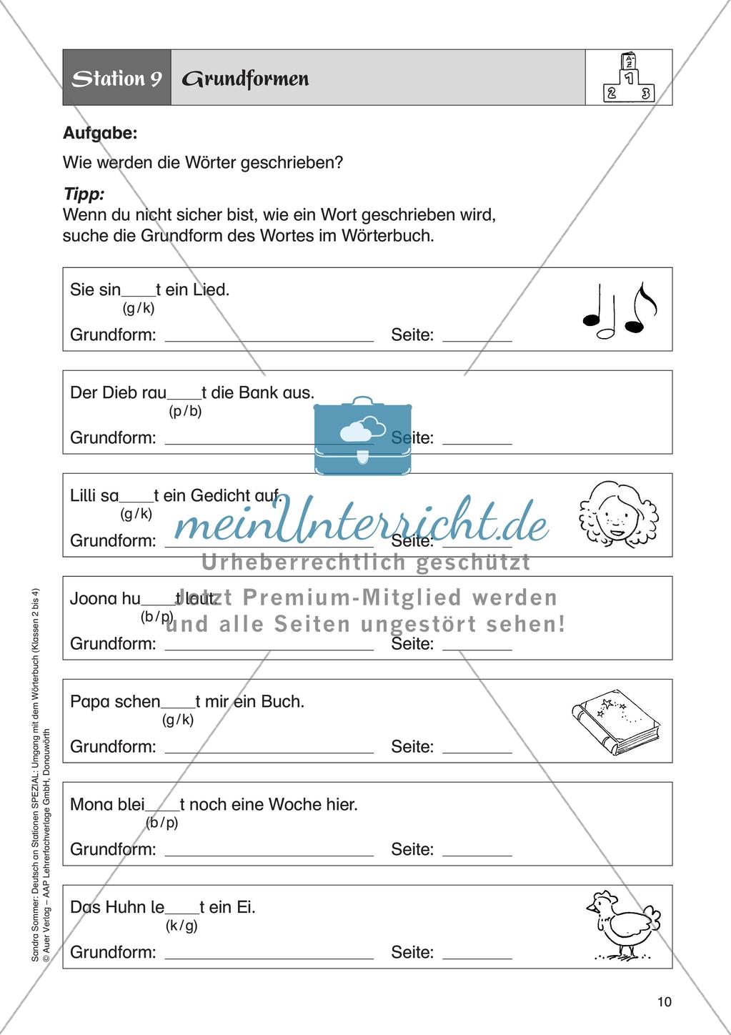 Umgang mit dem Wörterbuch für Fortgeschrittene Preview 12