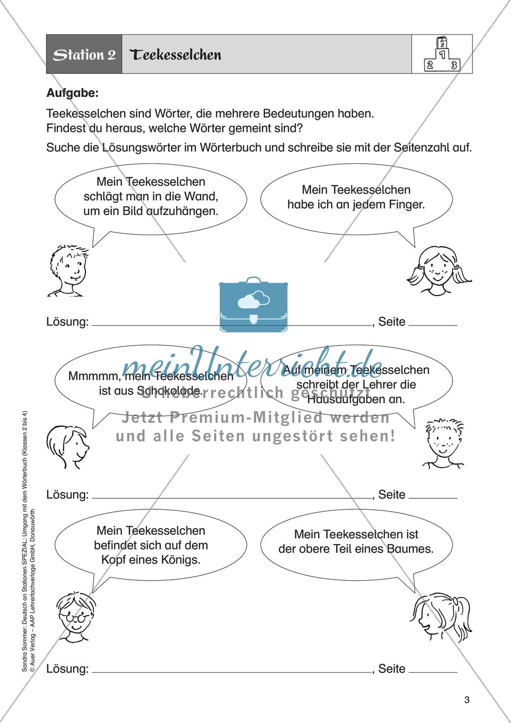 Umgang mit dem Wörterbuch für Fortgeschrittene Preview 5