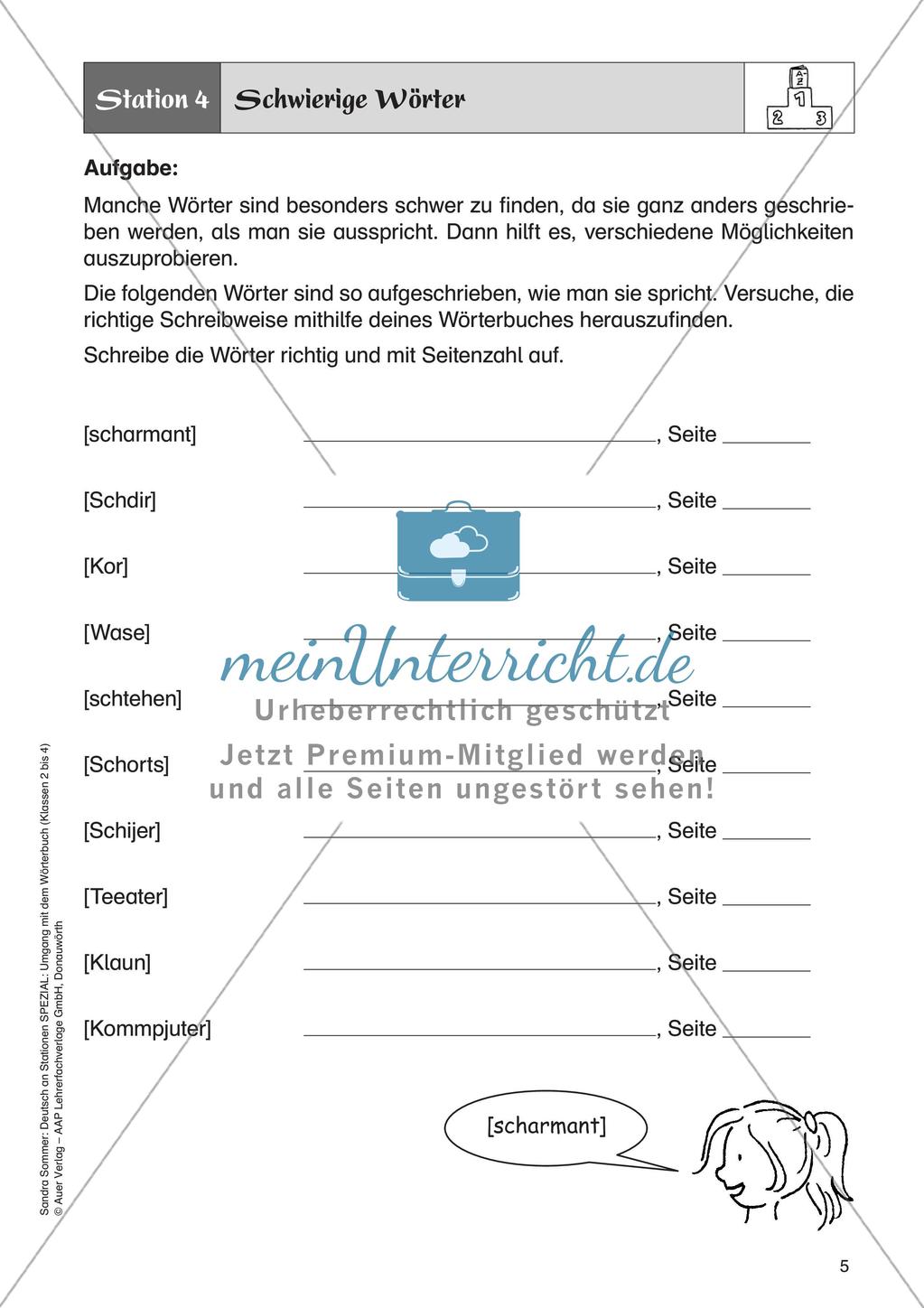 Umgang mit dem Wörterbuch für Fortgeschrittene Preview 7