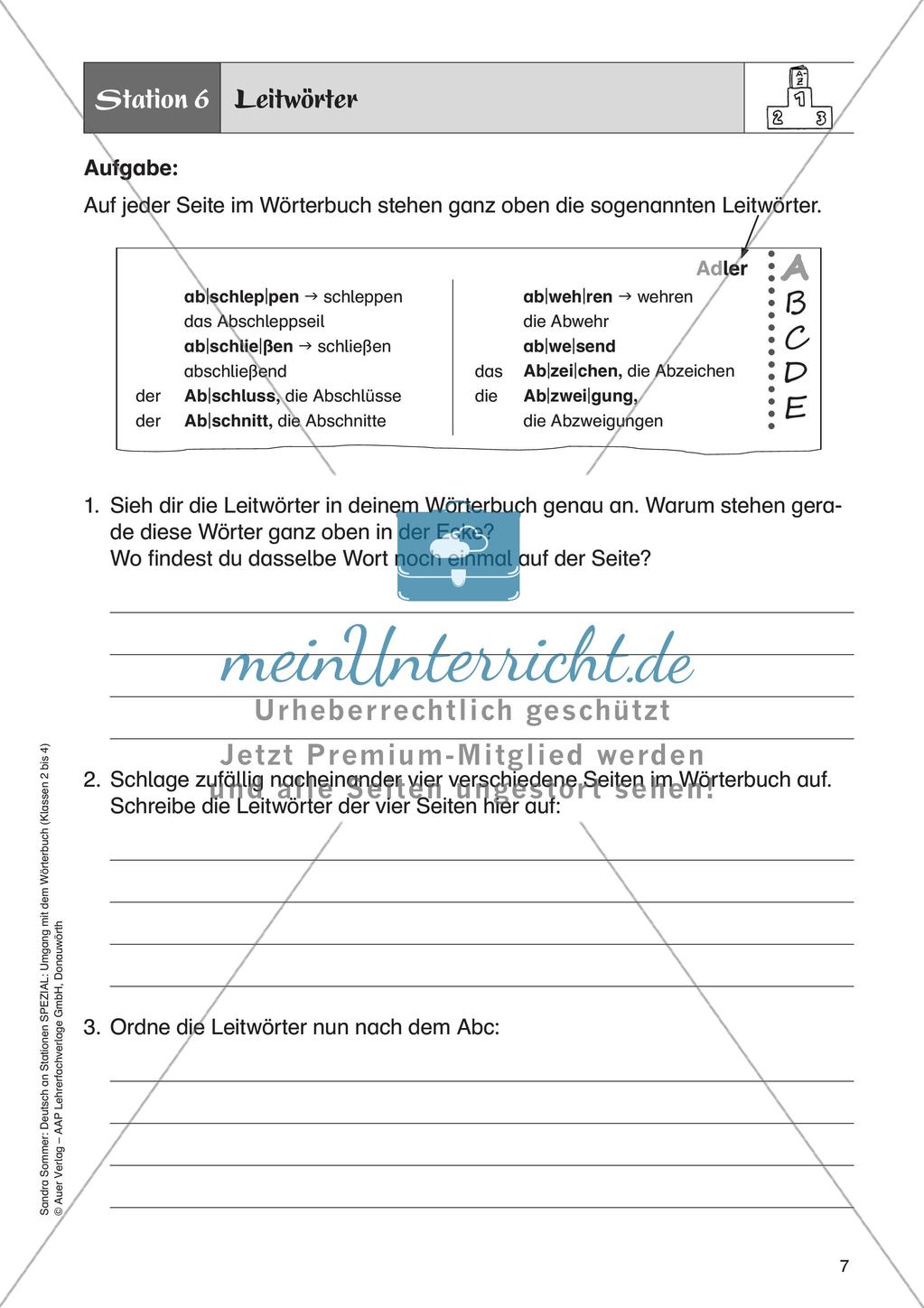 Umgang mit dem Wörterbuch für Fortgeschrittene Preview 9