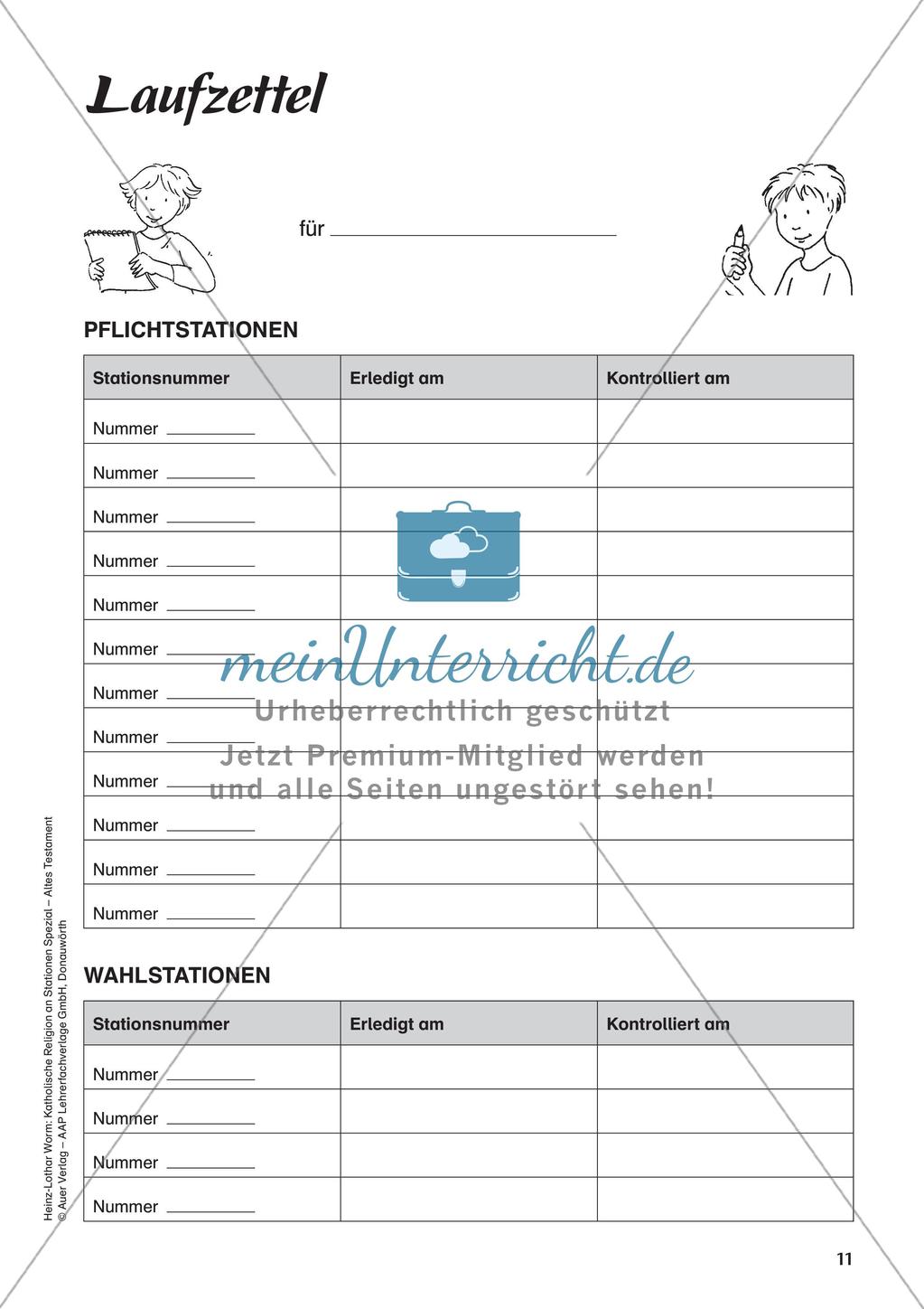 Kath. Religion an Stationen: Altes Testament: Abraham Preview 13