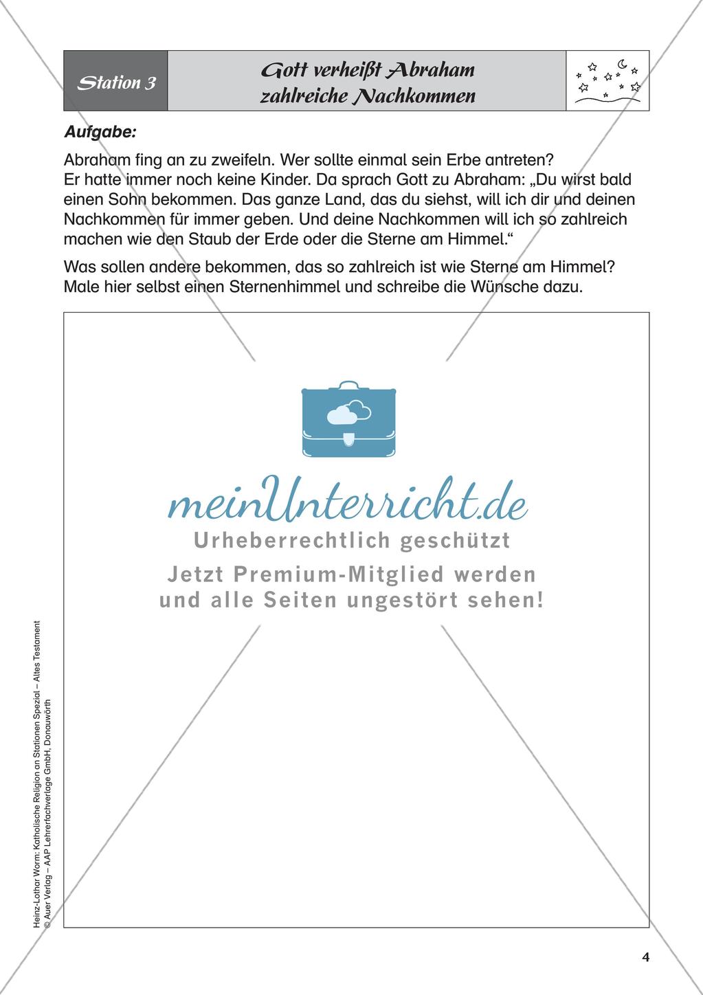 Kath. Religion an Stationen: Altes Testament: Abraham Preview 6